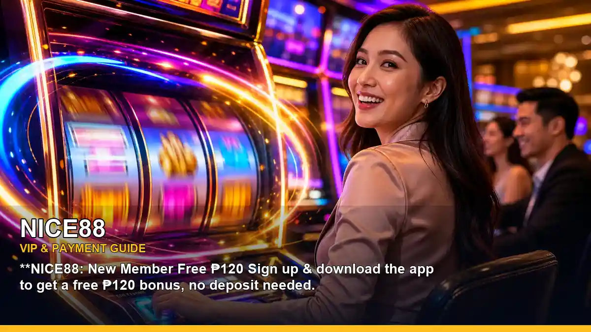 NICE88 high-energy crash bonus and free spins slot games presented in a vivid layout for Philippine players
